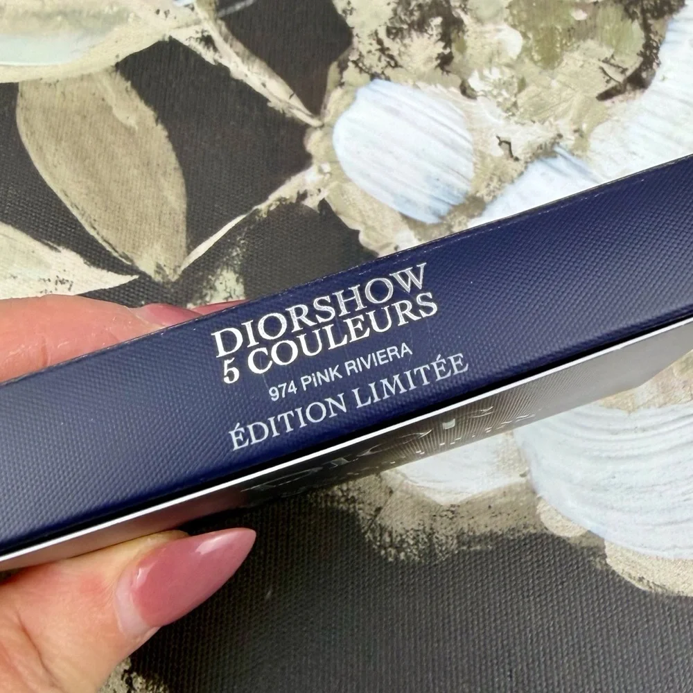 NIB Dior Diorshow 5 Couleurs High Color Eyeshadow Wardrobe in Pink Riviera.